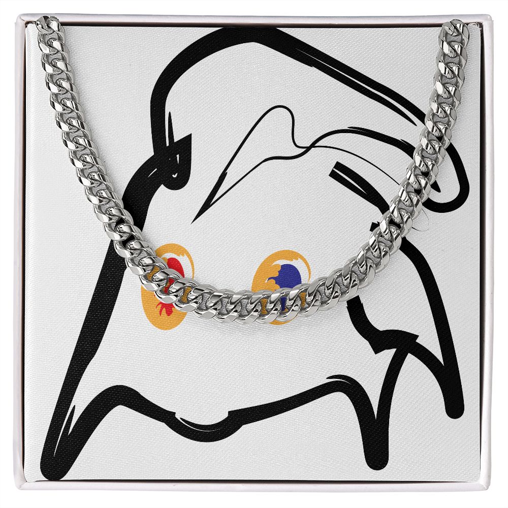 MATERIAL ABSTRACT BOX -Perks*  FREE STAINLESS STEEL CHAIN