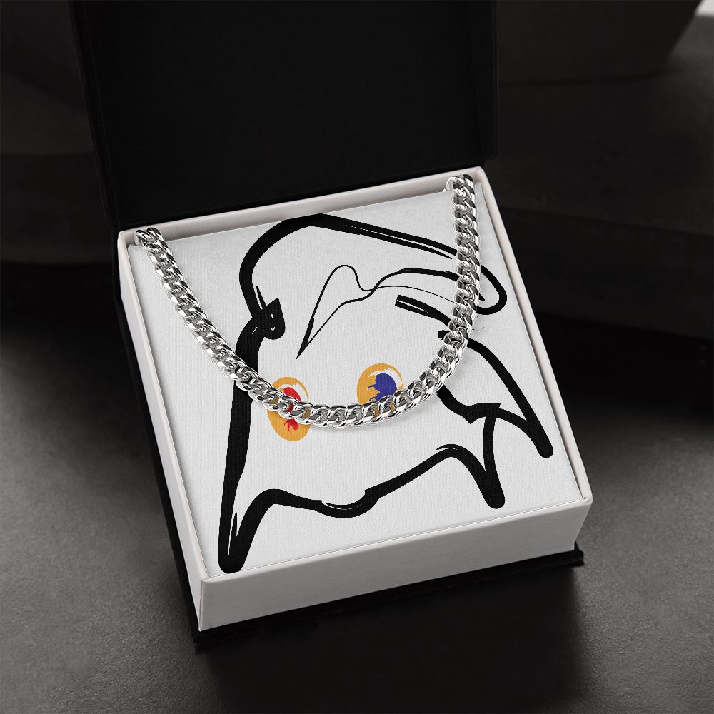 MATERIAL ABSTRACT BOX -Perks*  FREE STAINLESS STEEL CHAIN