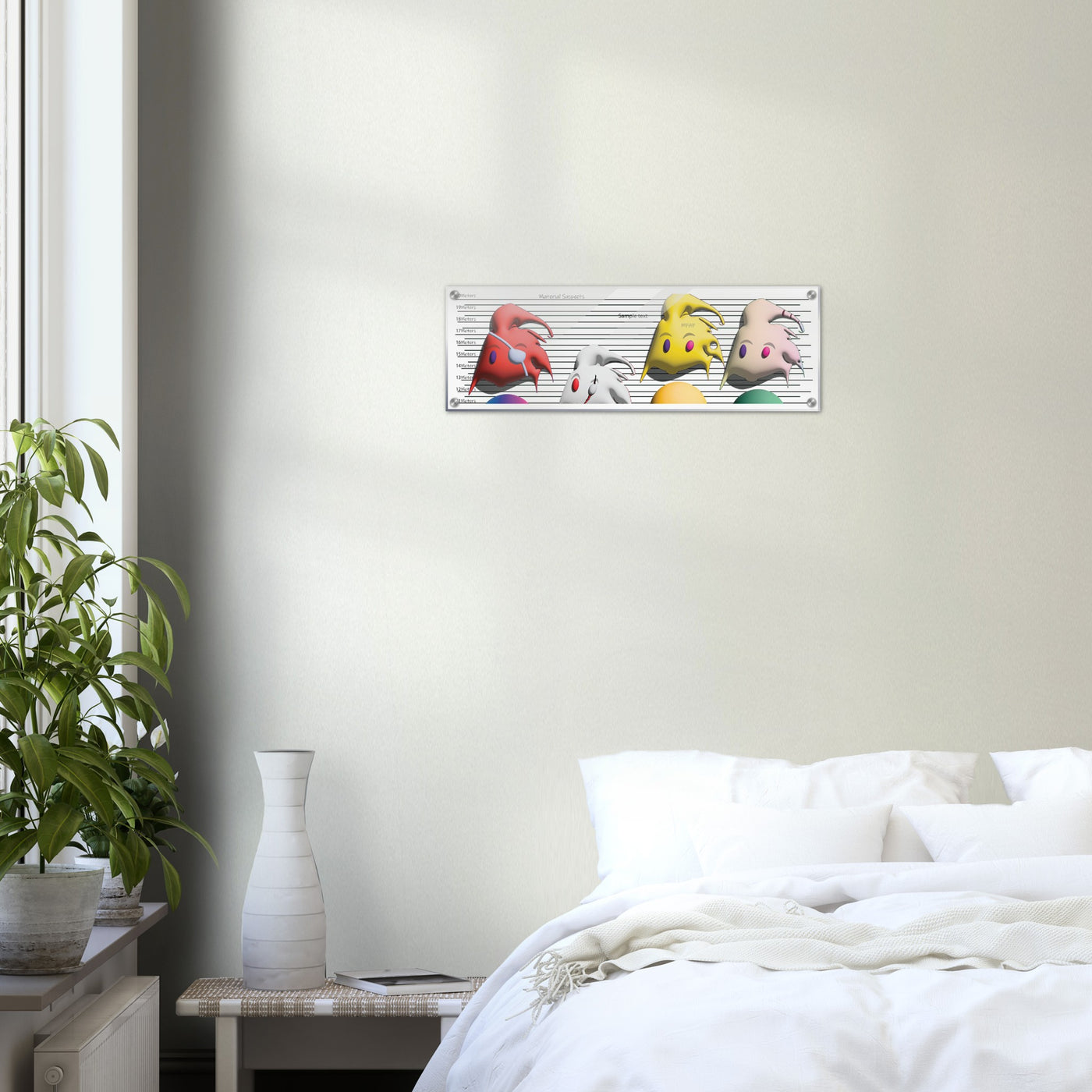 Material Friends Banner Print #1