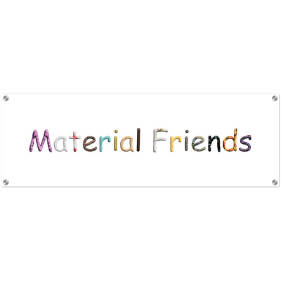 Material Friends Acrylic Print #2